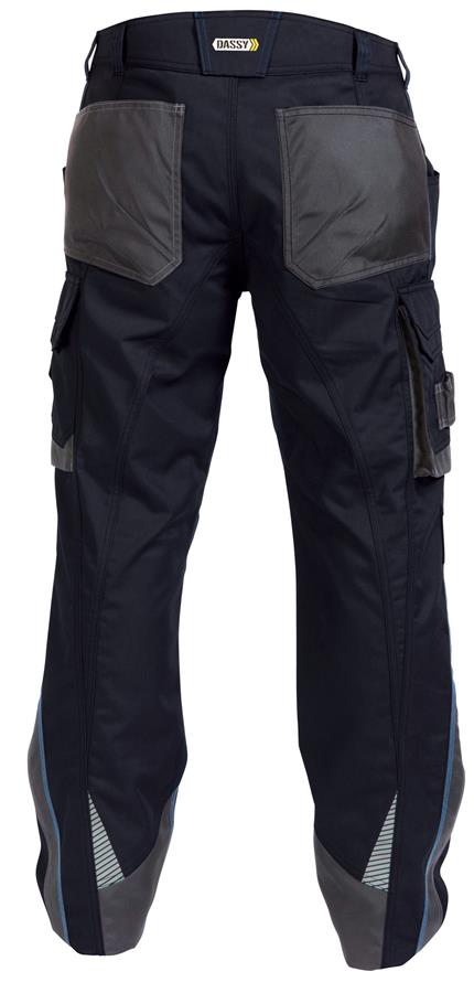 Pantaloni Dassy nova blu notte grigio 54