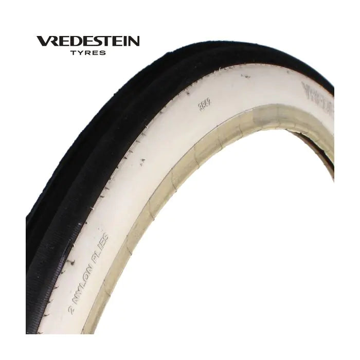 Vredestein 1.75-19 (23x2.00) solex negro blanco rosca tt 23111
