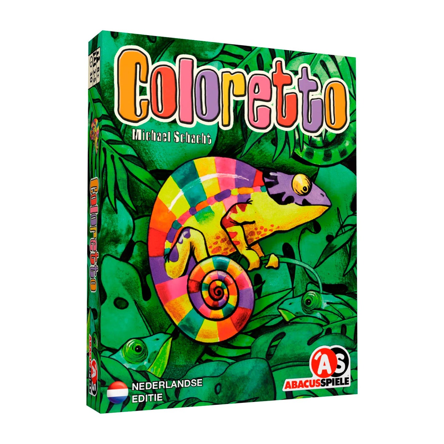 Juego de cartas de asmodee coloretto