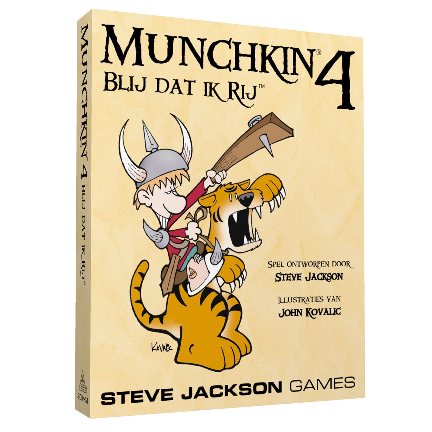 Asmodee Munchkin 4 Me alegro del juego de cartas