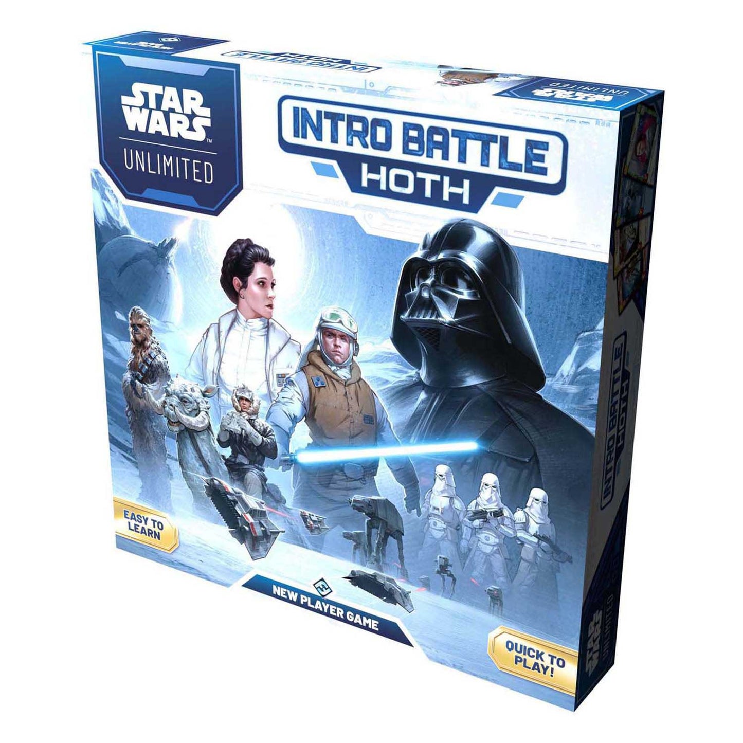Asmodee star wars unlimited - introducción a la batalla hoth