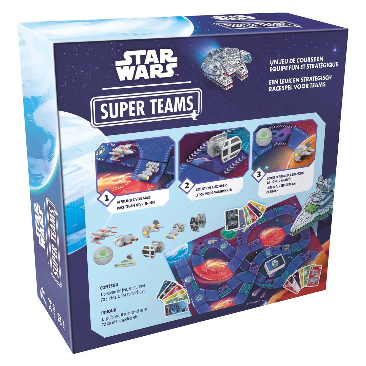 Juego de mesa star wars super equipos