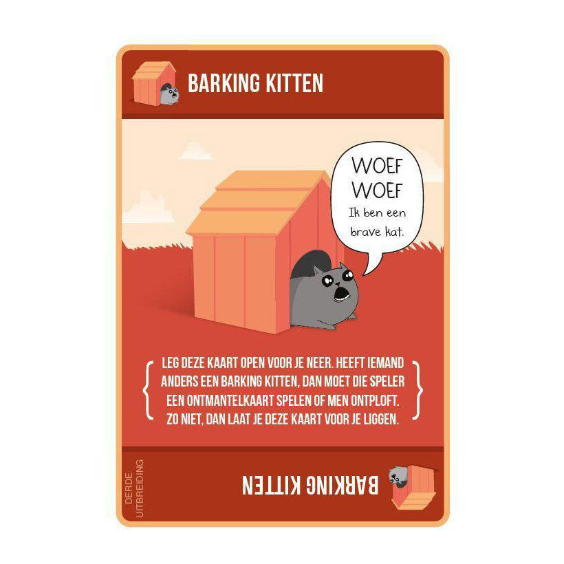 Gattini che esplodono - set di espansione Gattini che abbaiano - gioco di carte