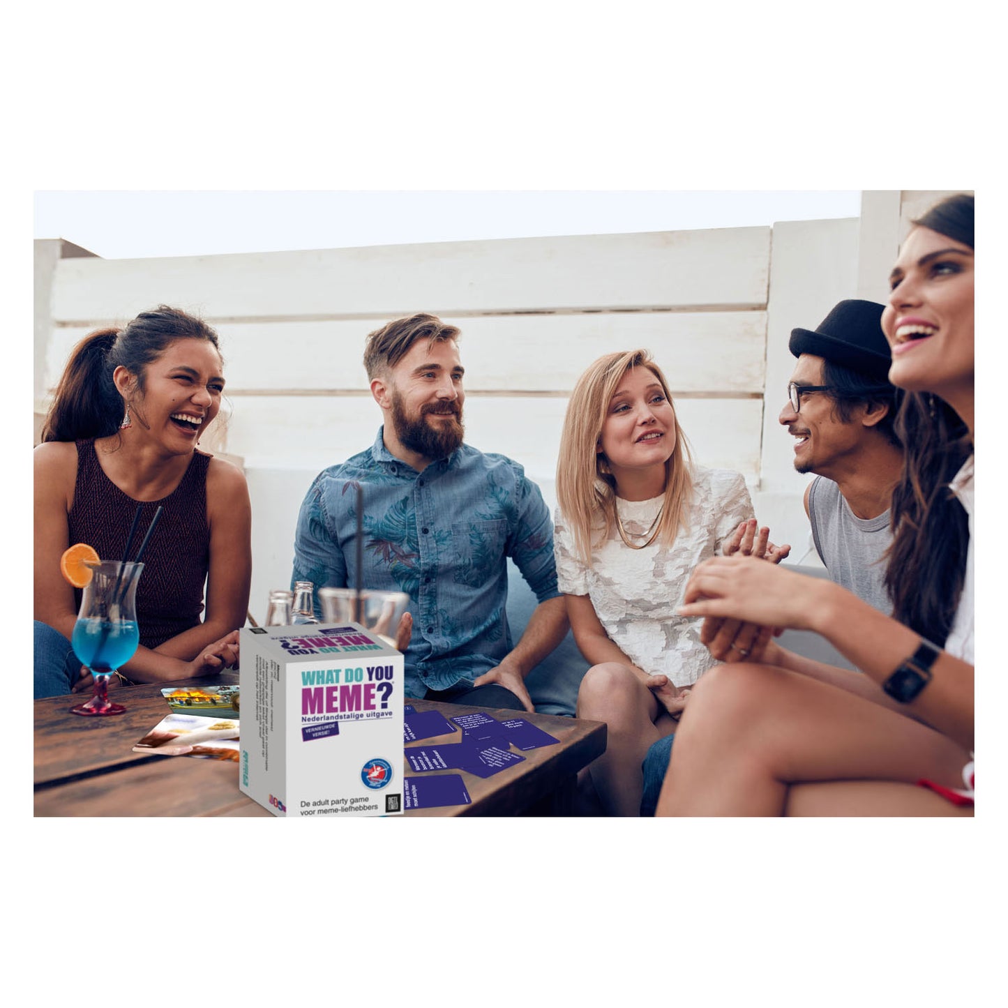 Cosa meme? - Edizione olandese - Gioco di carte party game 18+