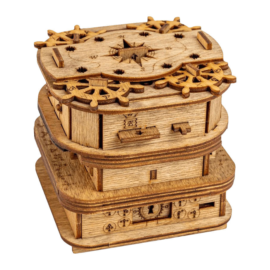 Geronimo games idventure Cluebox rompecabezas cubo - casillero de Davy Jones