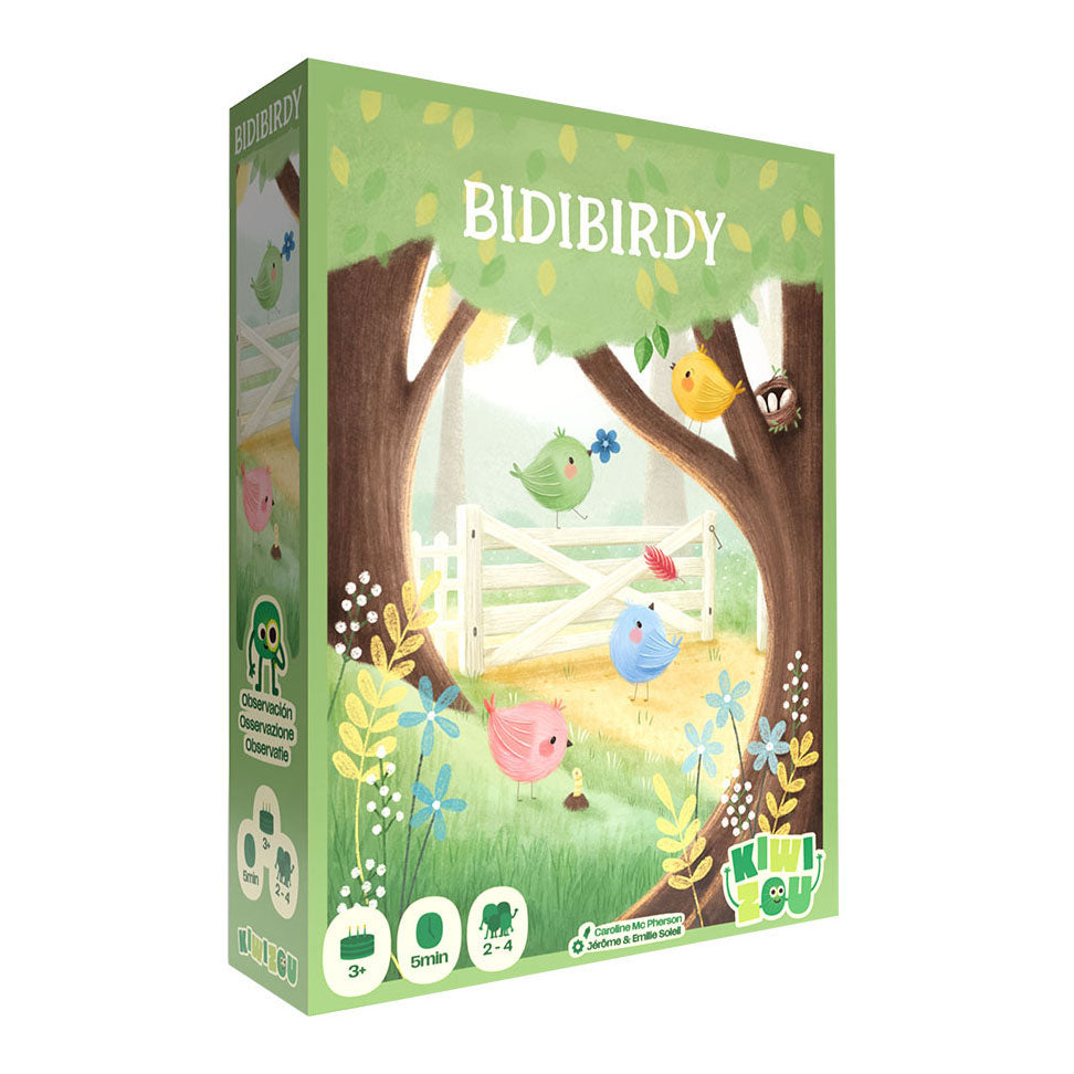 Giochi di Geronimo, gioco di carte Kiwizou, Bidibirdy
