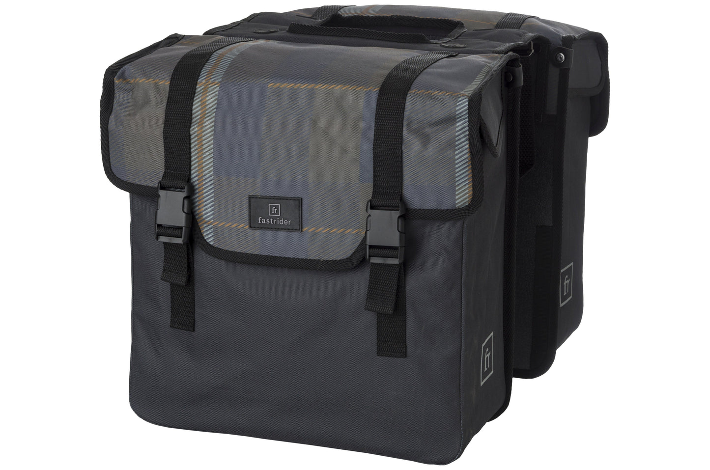 Comprobación básica de la bolsa de bicicleta doble Fastrider dex