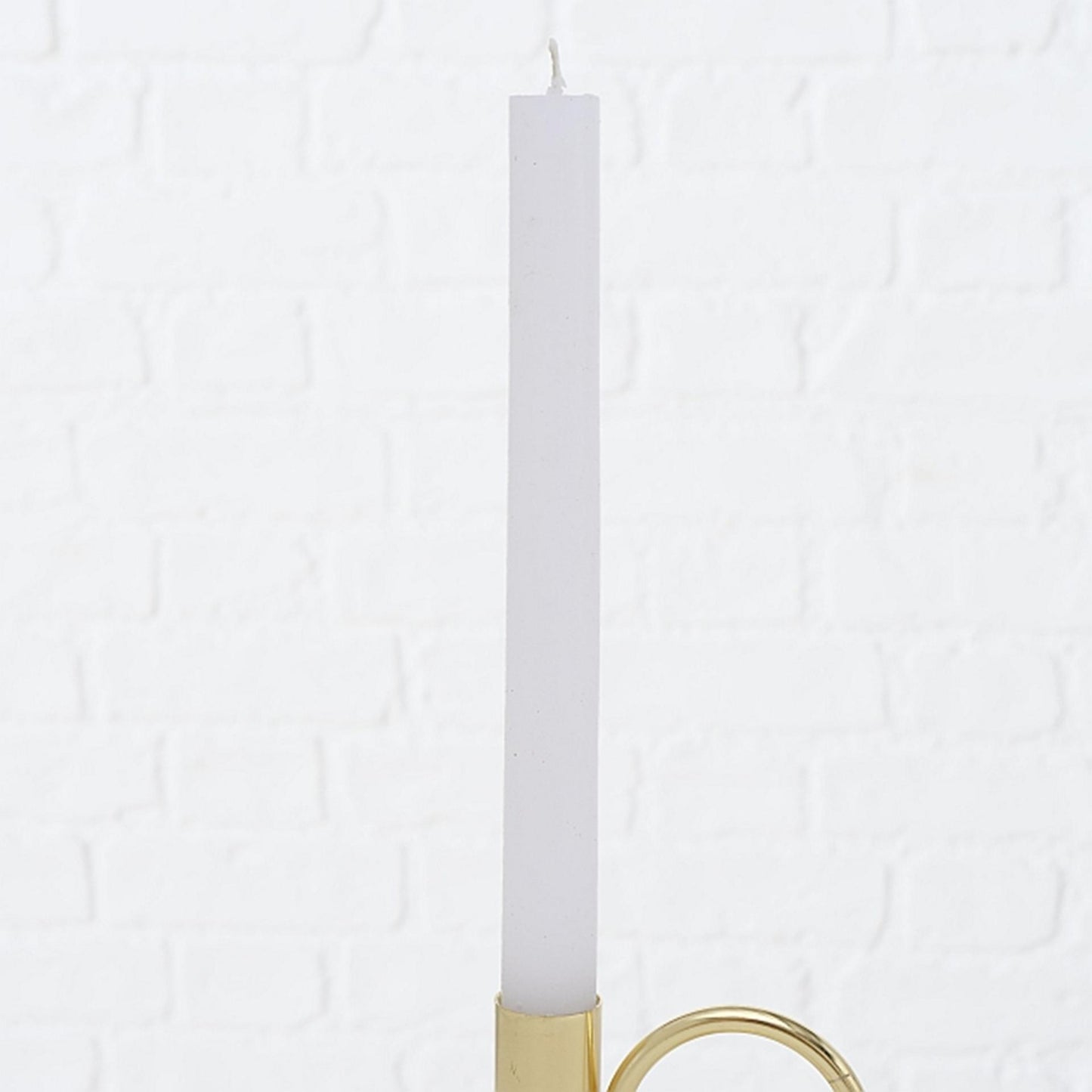 Boltze candela da pranzo domestica Melia 4 pezzi bianco h 20