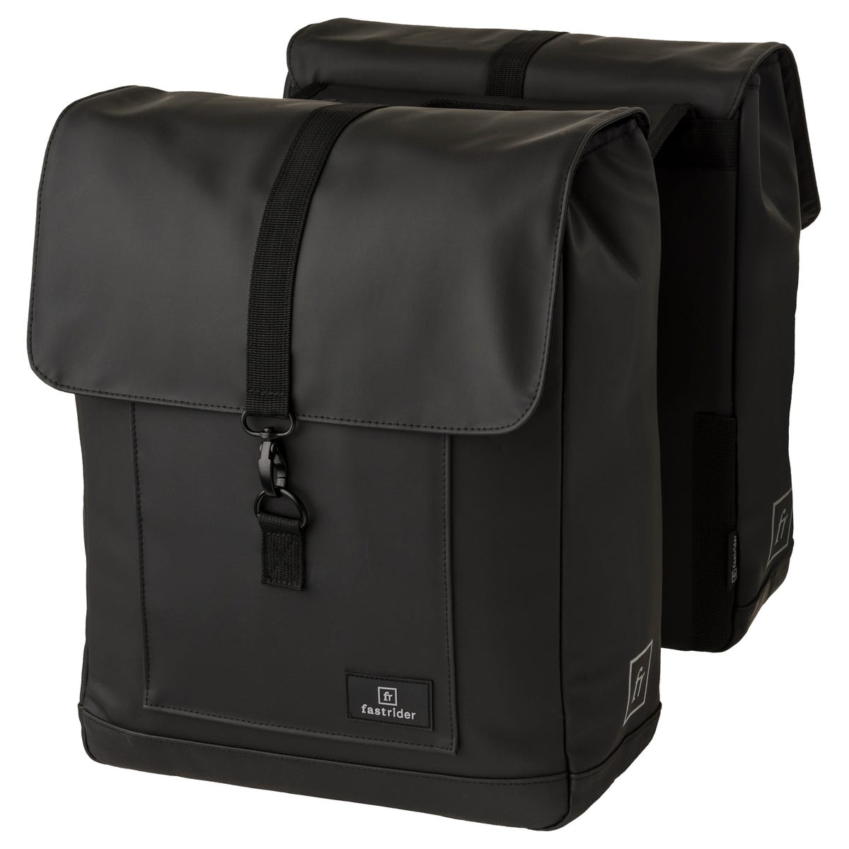 Borsa da bicicletta doppia Fastrider Jaxx II trend nera
