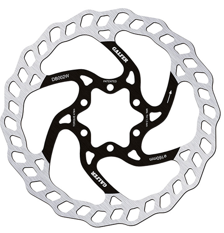 Disco Galfer bike wave® fijo mtb 6 tornillos