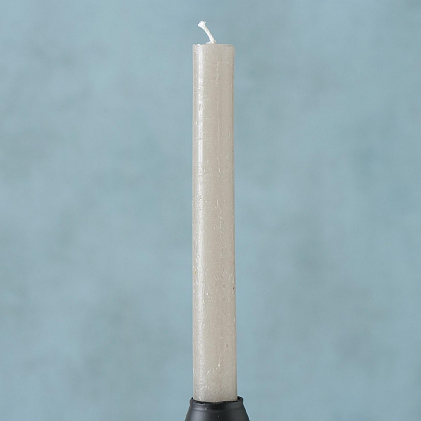 Boltze vela para cenar en casa melia 4 piezas gris h20cm