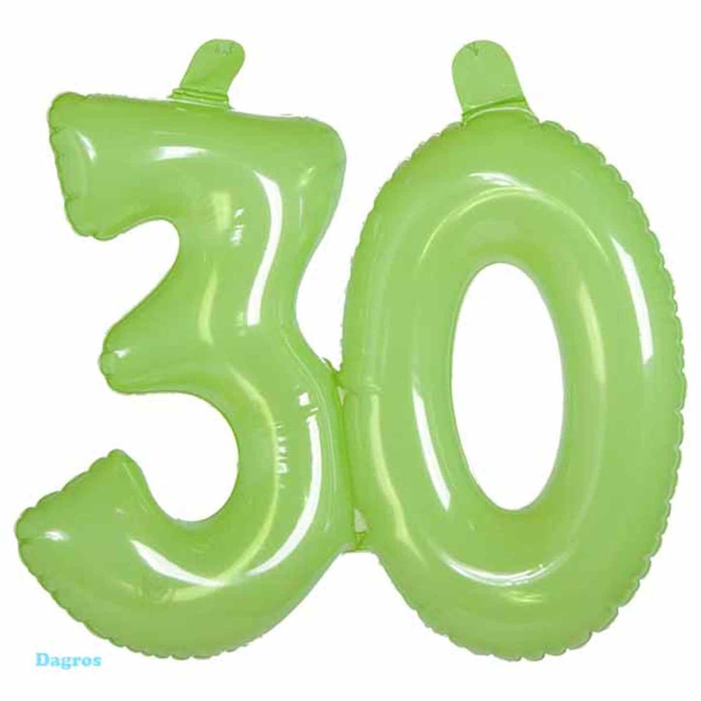 Inflación número 30 lima transparente