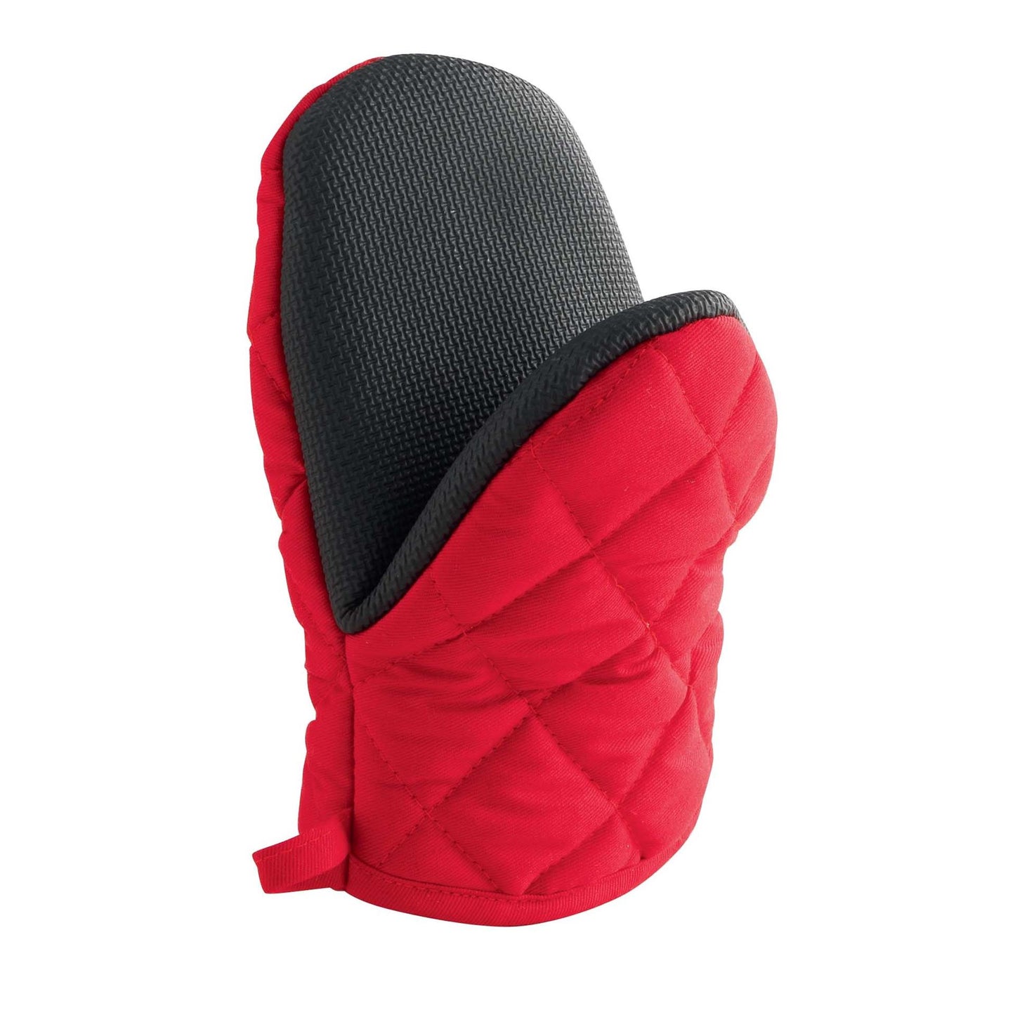 Guante de horno Wicotex con grip de neopreno rojo
