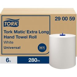 Asciugamano a rotolo universale Tork bianco