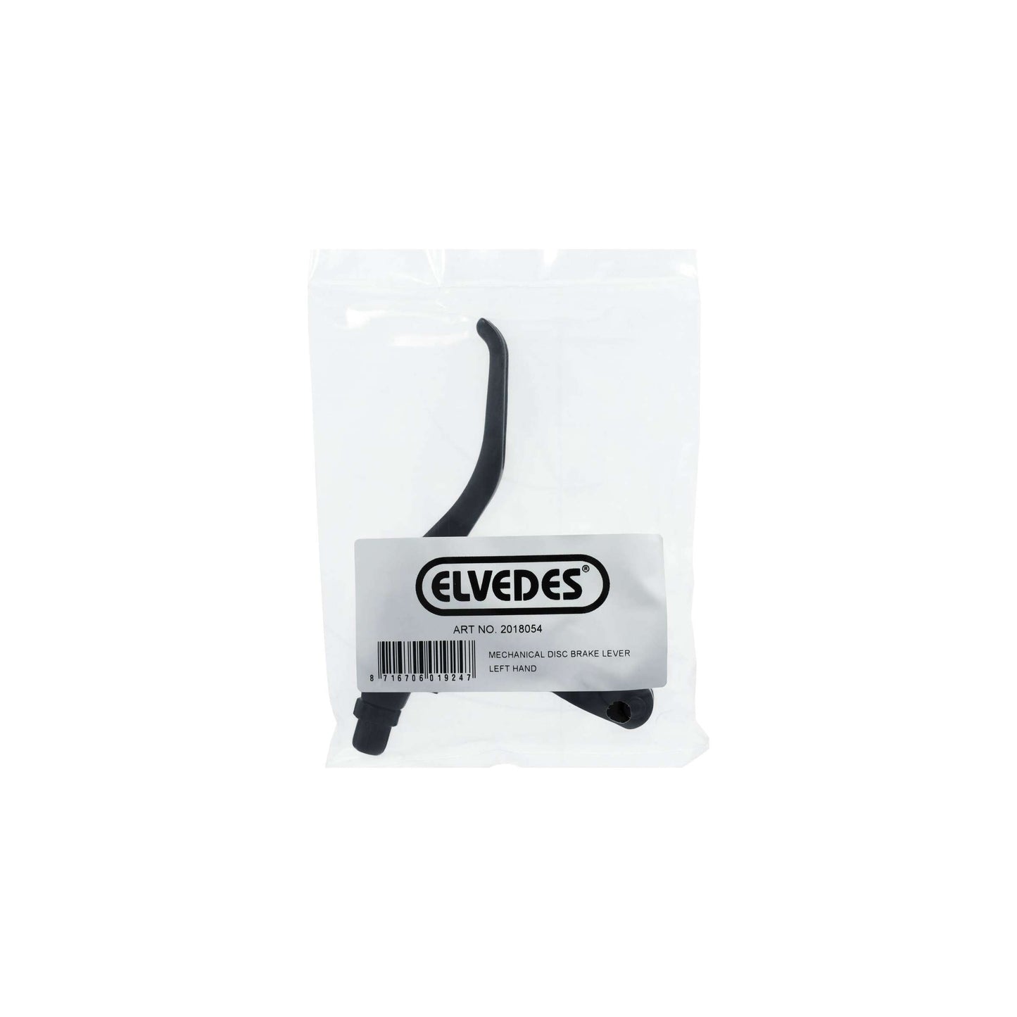 Elvedes brake handle mechanical disc brake left black