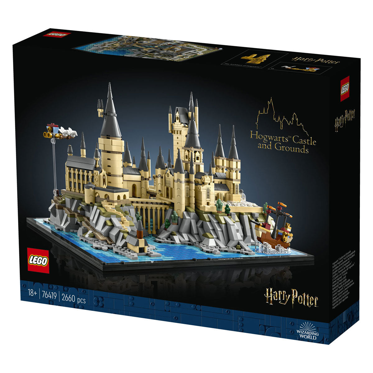 LEGO 76419 Harry Potter Castle Hogwarts ™ e sul posto