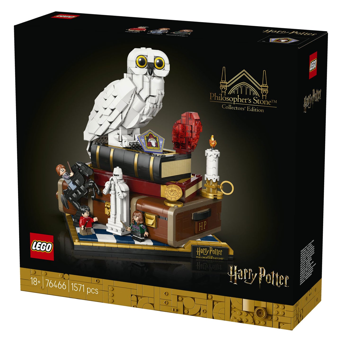 Lego Harry Potter TM 76466 Edición de coleccionista de la Piedra Filosofal