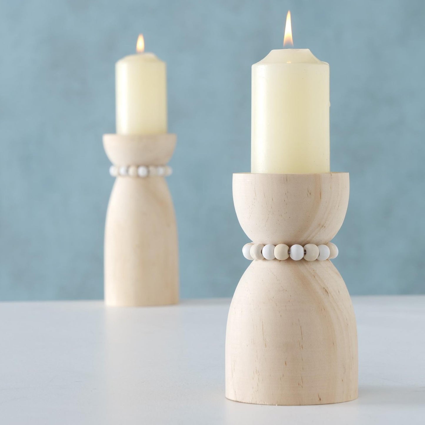 Boltze home candelabro kianos juego 2 piezas h14 17cm