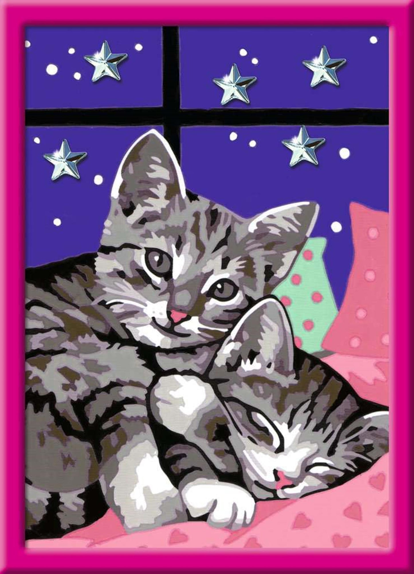 Ravensburger Creart Pintura por número Sleepy Kittens