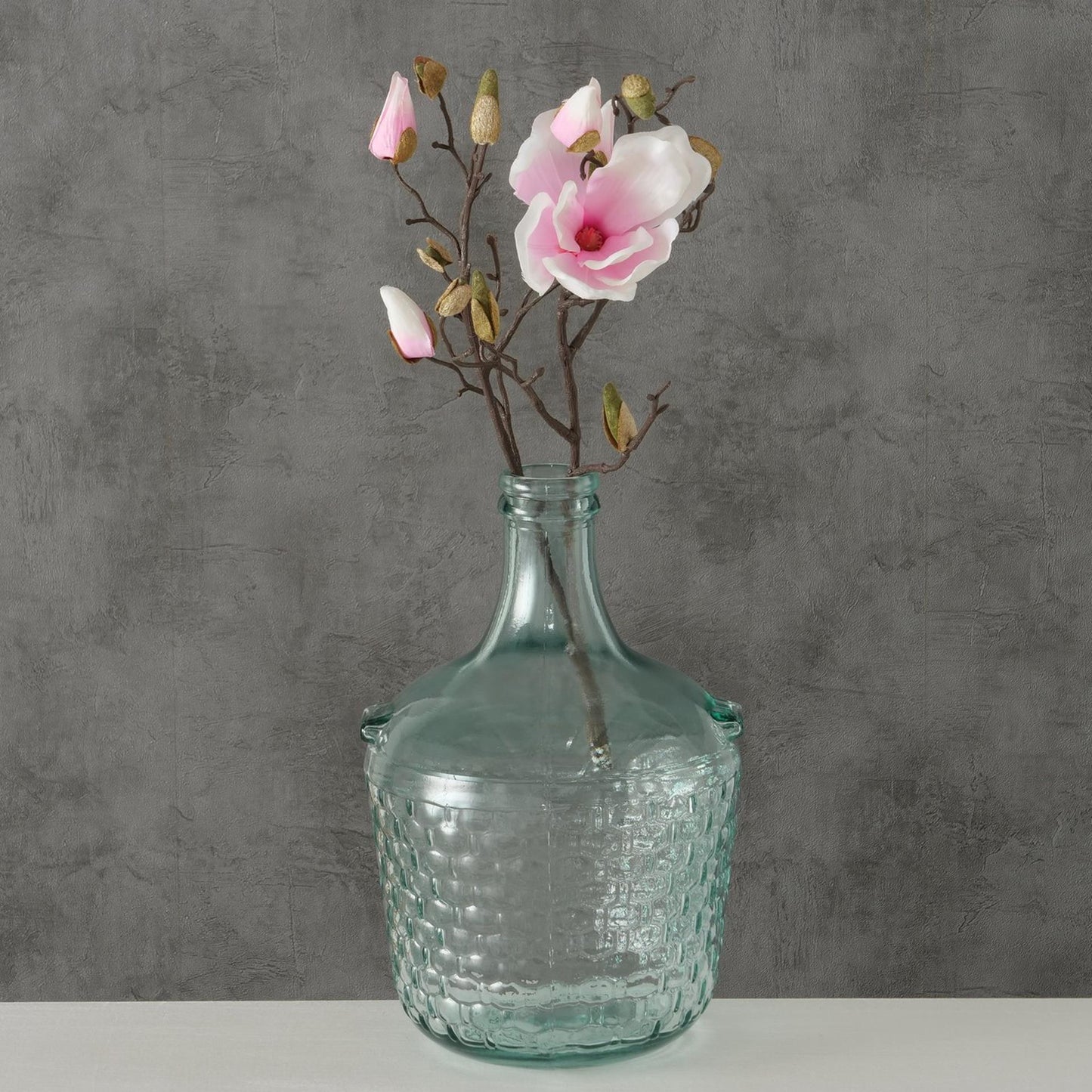 Boltze home vaso in vetro amita ø20xh30cm