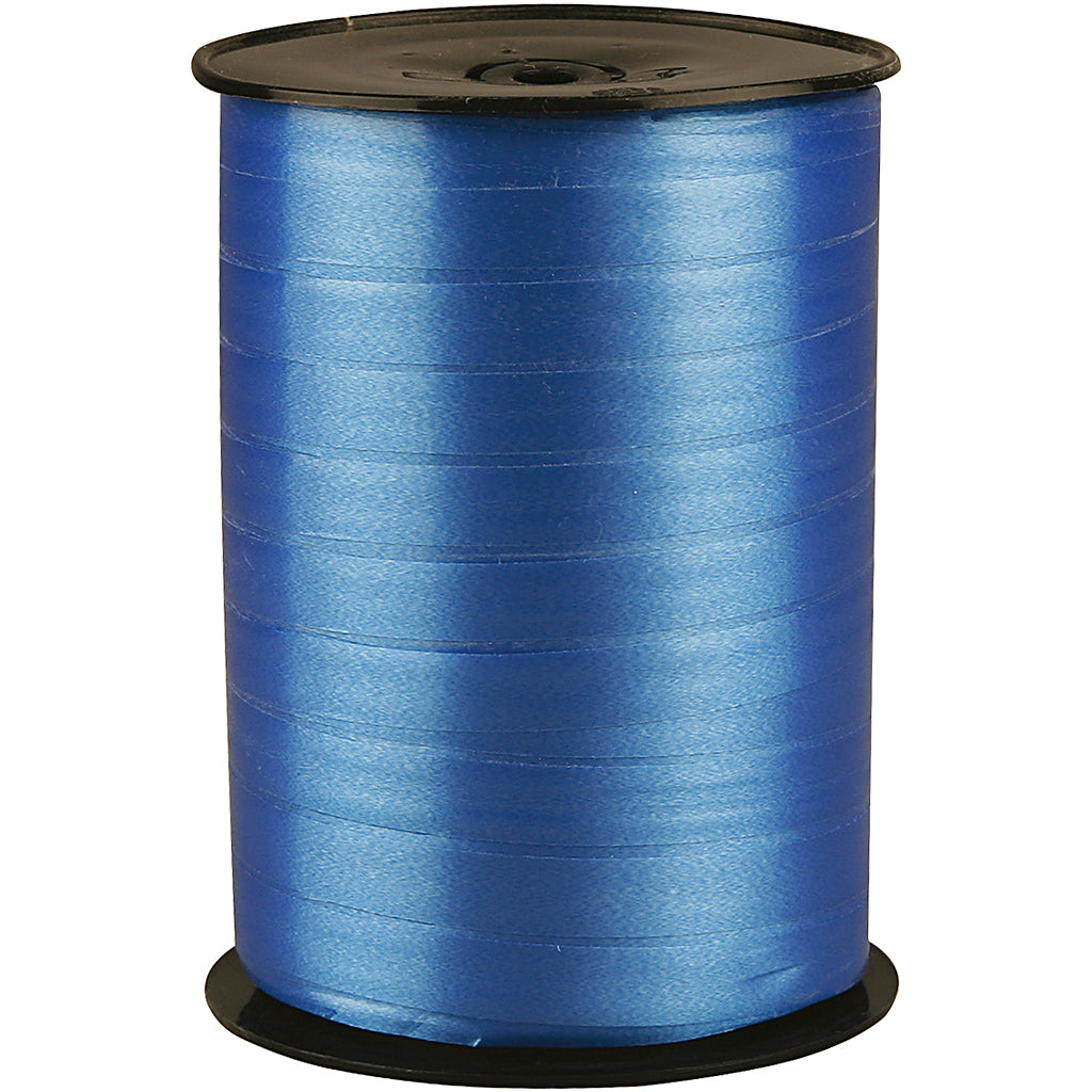 Creative Company Giftin, B: 10 mm, lucido, blu, 250 m 1 rotolo