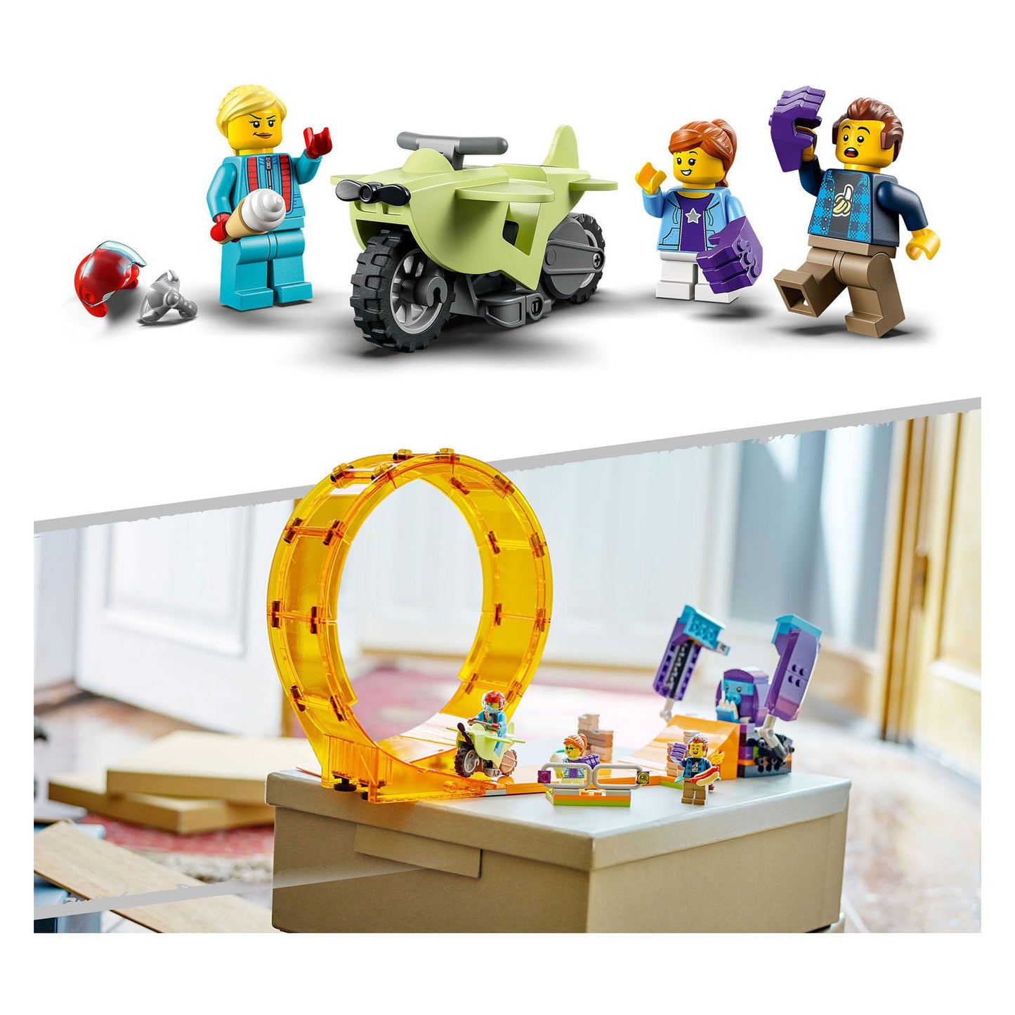 LEGO LEGO CITY 60338 Crossing Chimpanzee Stunt Loop