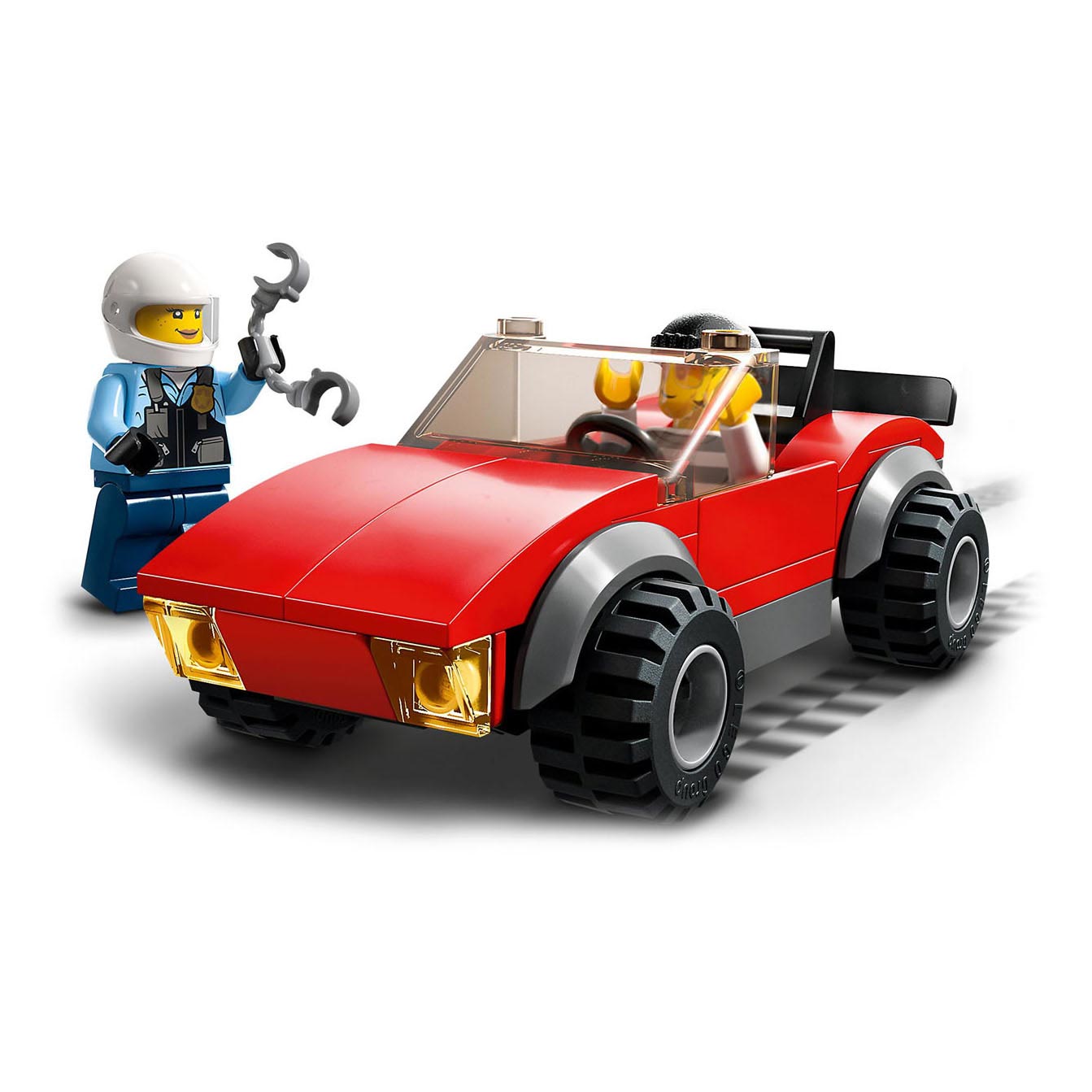 Lego LEGO City 60392 Coche de persecución en moto de policía