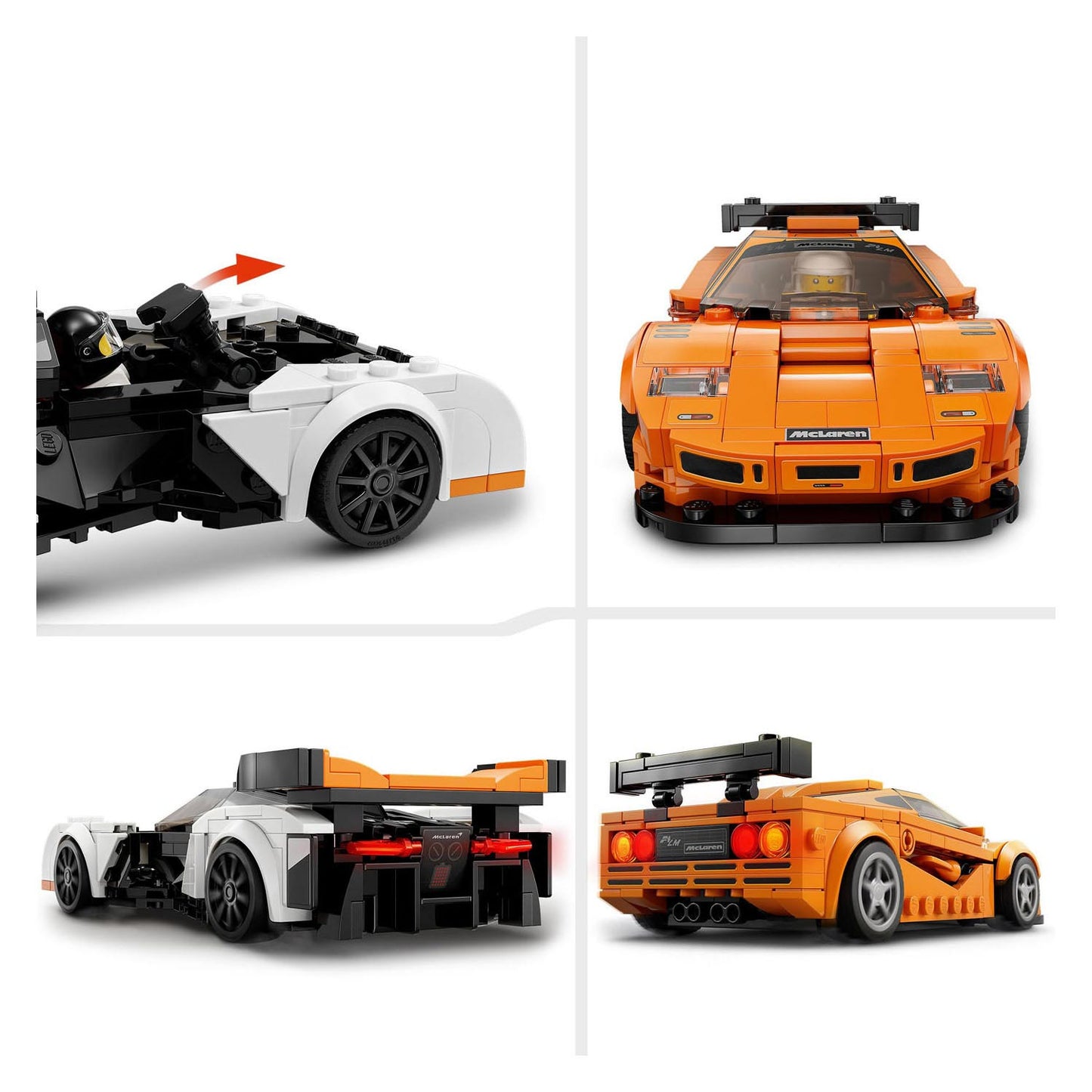 LEGO LEGO Speed Champions 76918 McLaren Solus GT McLaren F1 LM