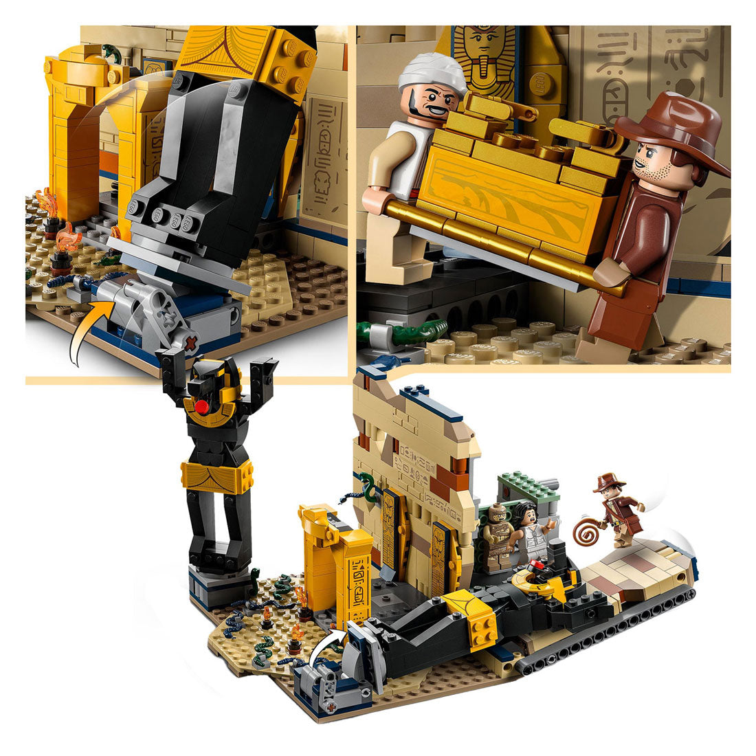 LEGO LEGO Indiana Jones 77013 Escape de la tumba oculta
