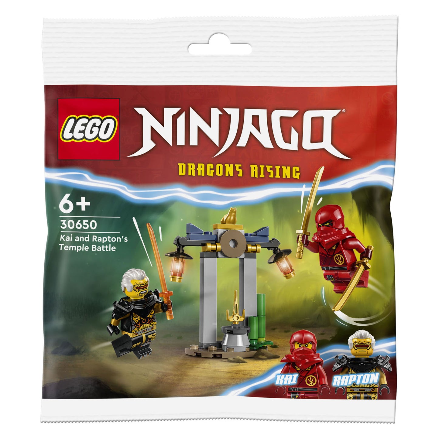 Lego Lego Ninjago 30650 Kai e Raptons Temple Battle