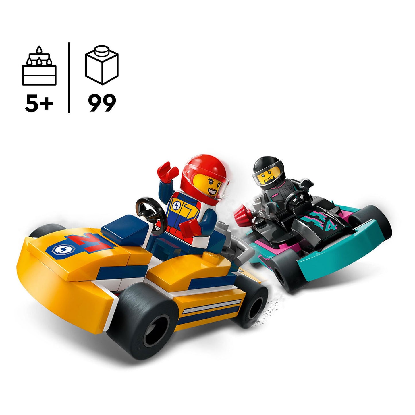 Lego LEGO City 60400 Kart e corridori