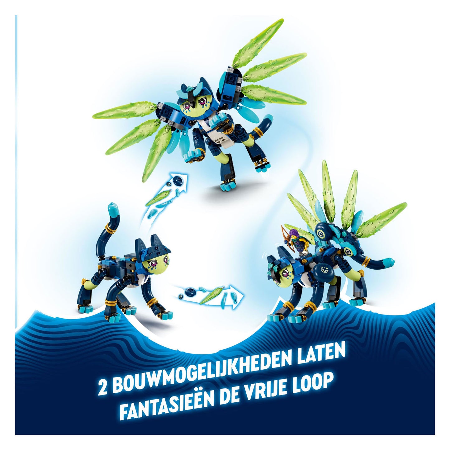 LEGO LEGO Dreamzzz 71476 Zoey y Zian de Kattenuil