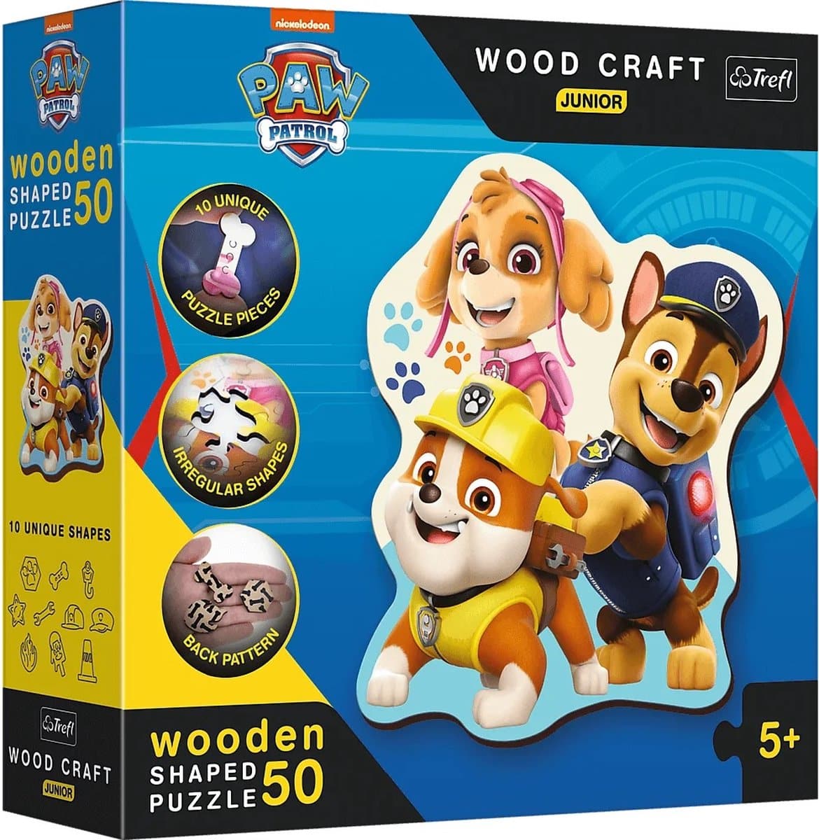 Trefl Wooden Puzzle 50 pezzi