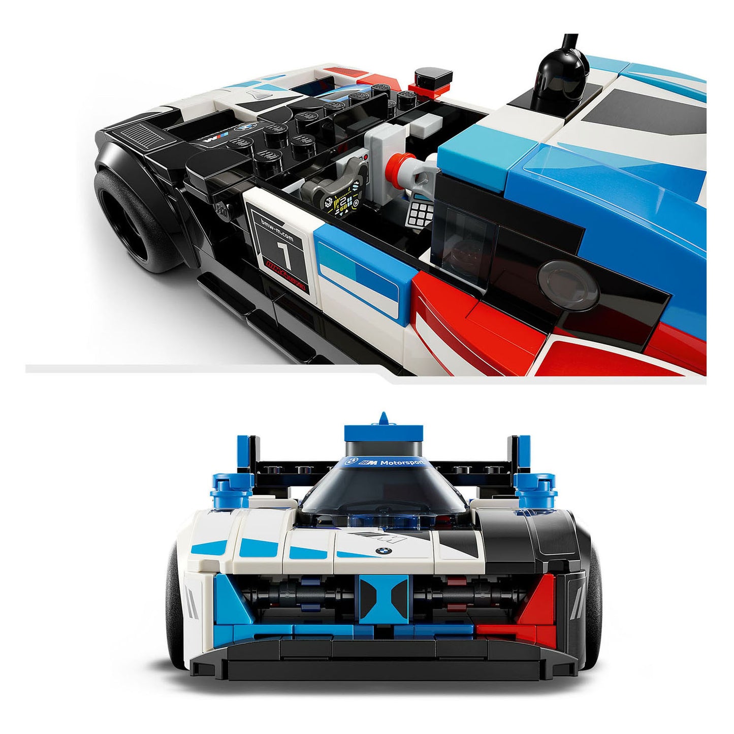 LEGO LEGO Speed Champions 76922 BMW M4 GT3 e BMW M Hybrid V8 Racing Cars