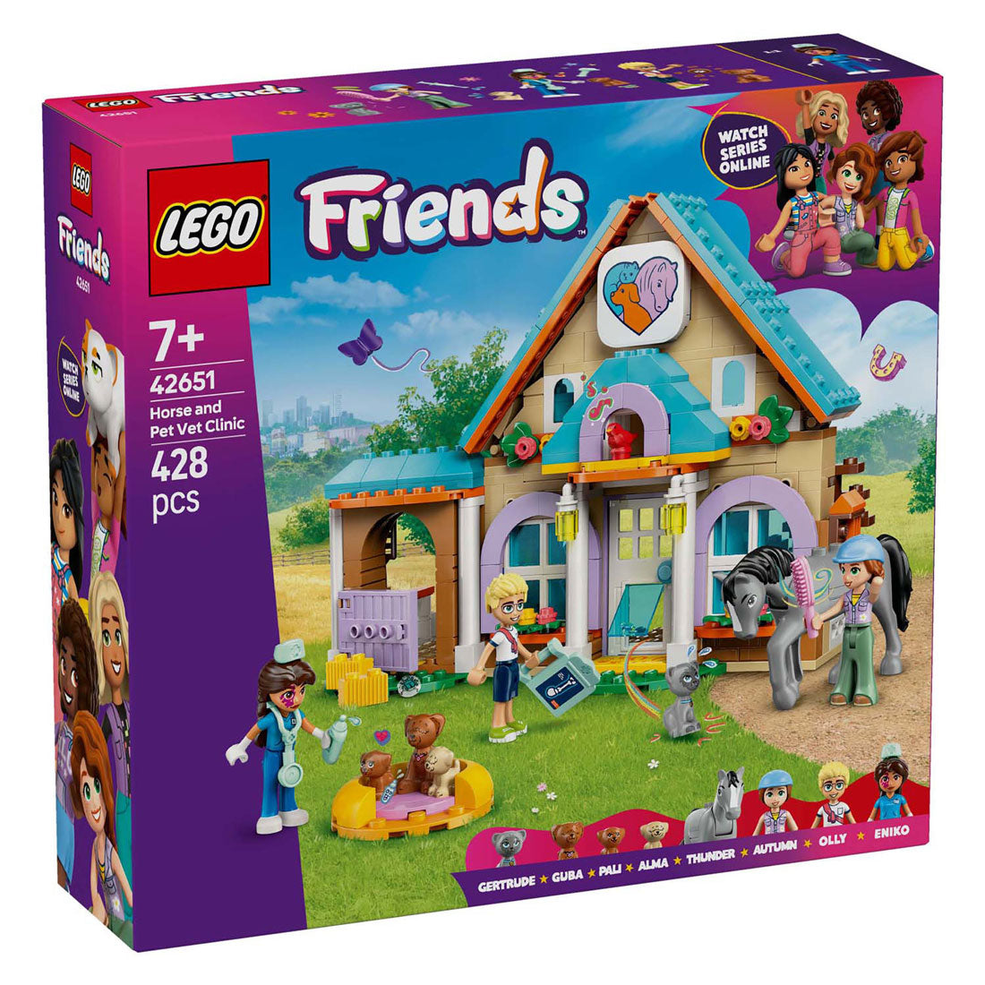 LEGO LEGO Amigos 42651 Clínica veterinaria para caballos y mascotas