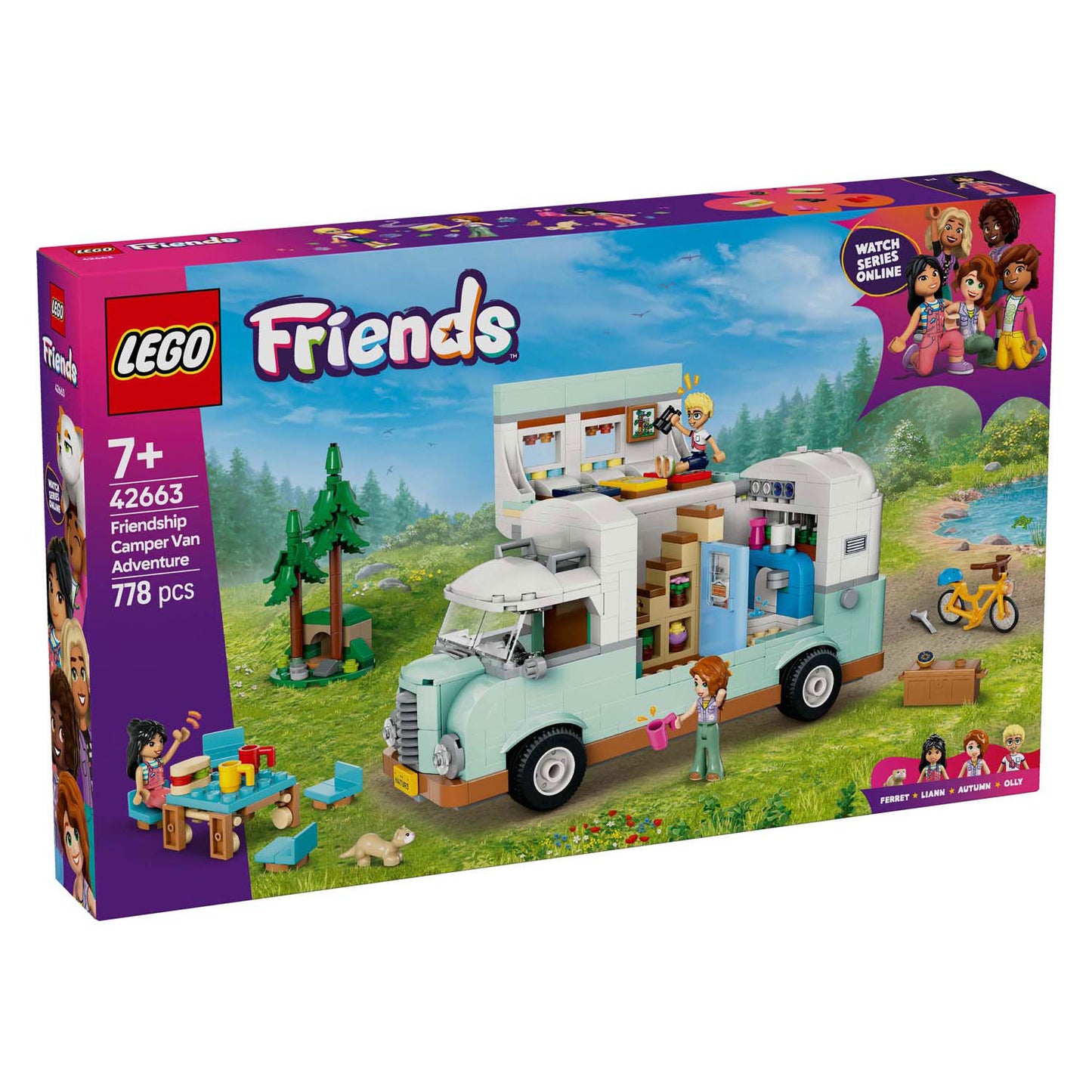 Lego Lego Friends 42663 Camper Adventure con amigos
