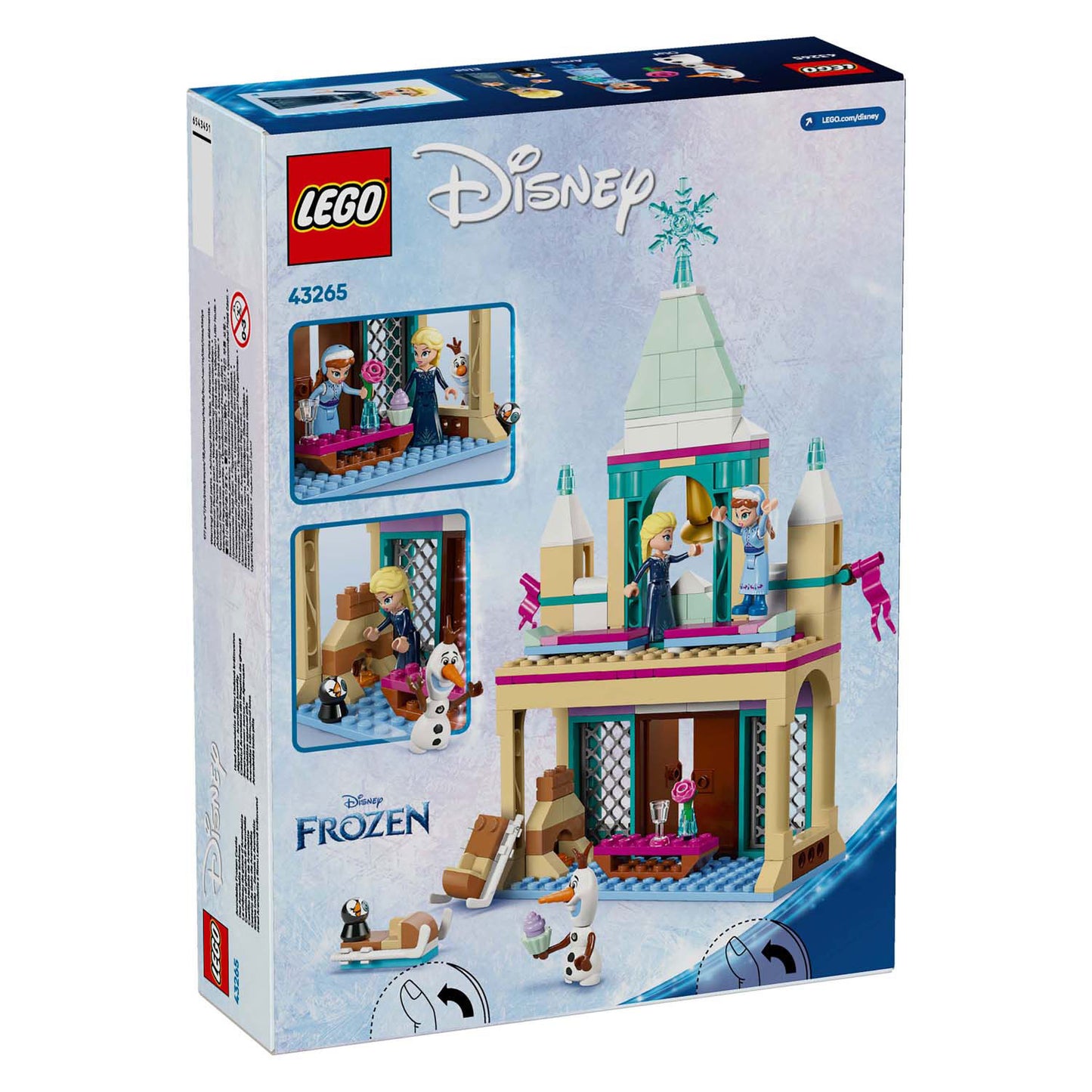 LEGO LEGO Princesa 43265 Castillo congelado de Arendelle