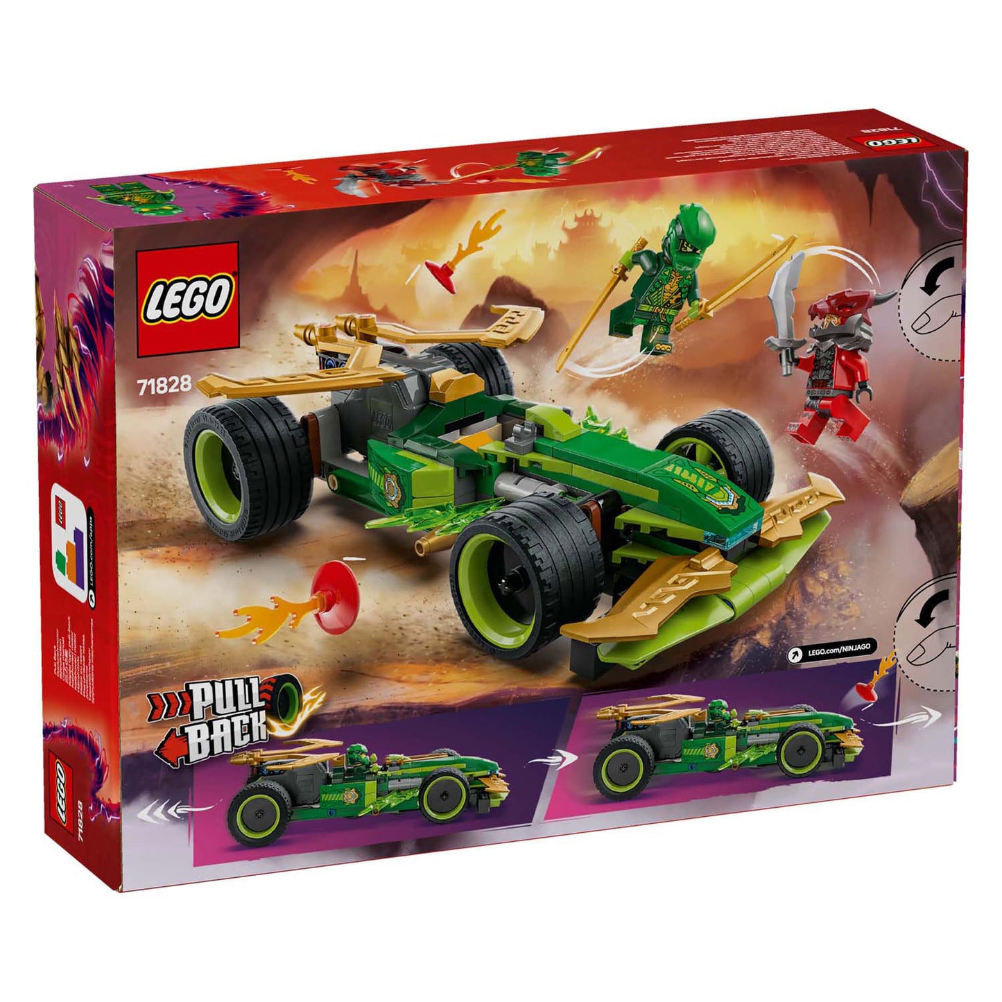 Lego Lego Ninjago 71828 Lloyds Pull-Back Racing Car