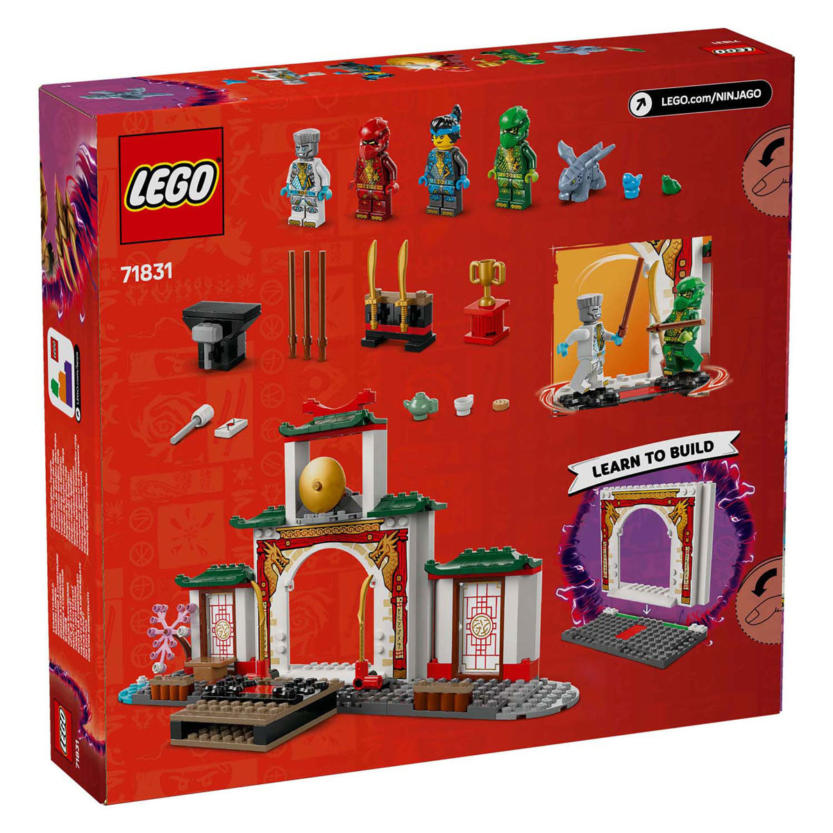 LEGO LEGO NINJAGO 71831 spinjitzu ninjatempel