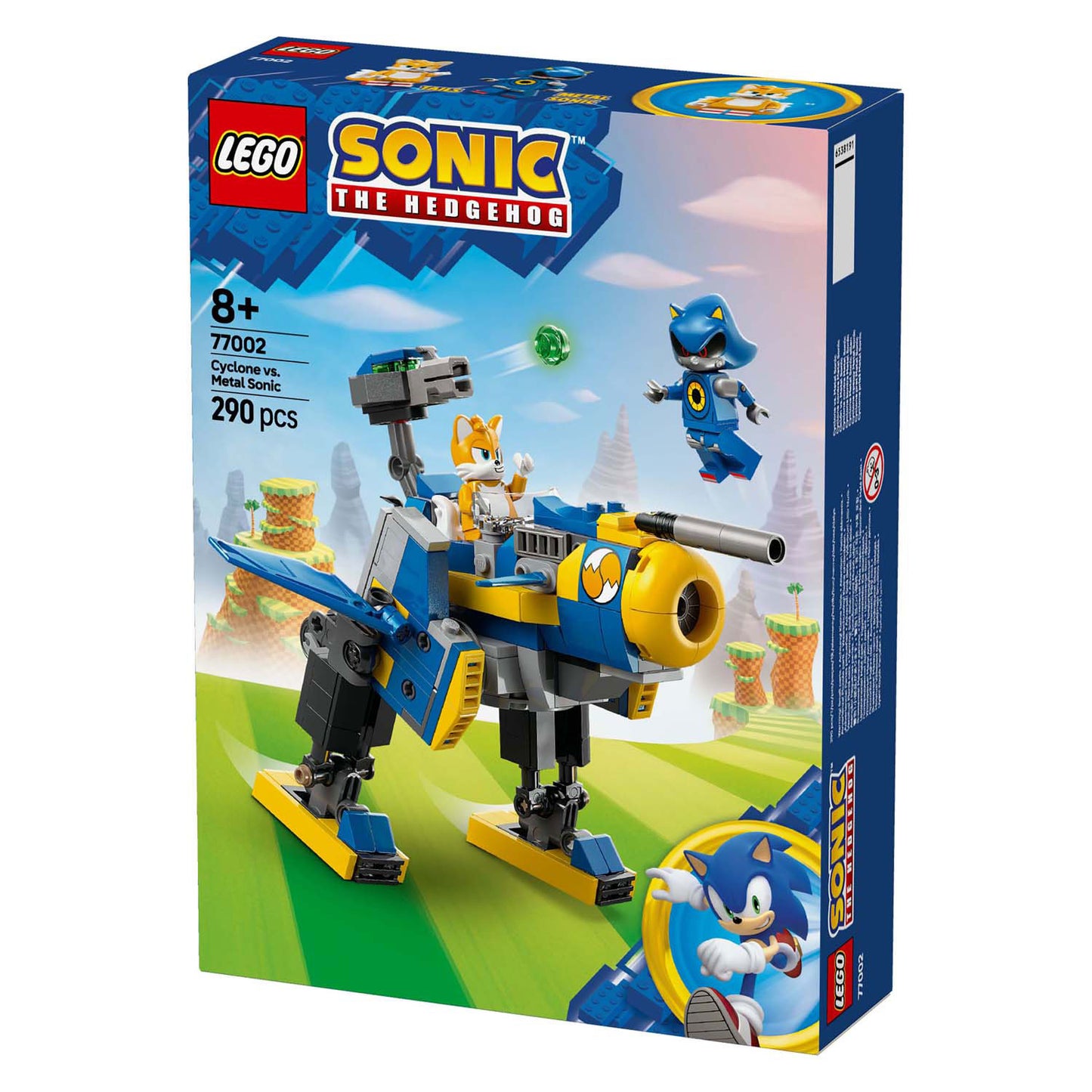 Lego sonic the hedgehog 77002 sonic cyclone vs metal sonic