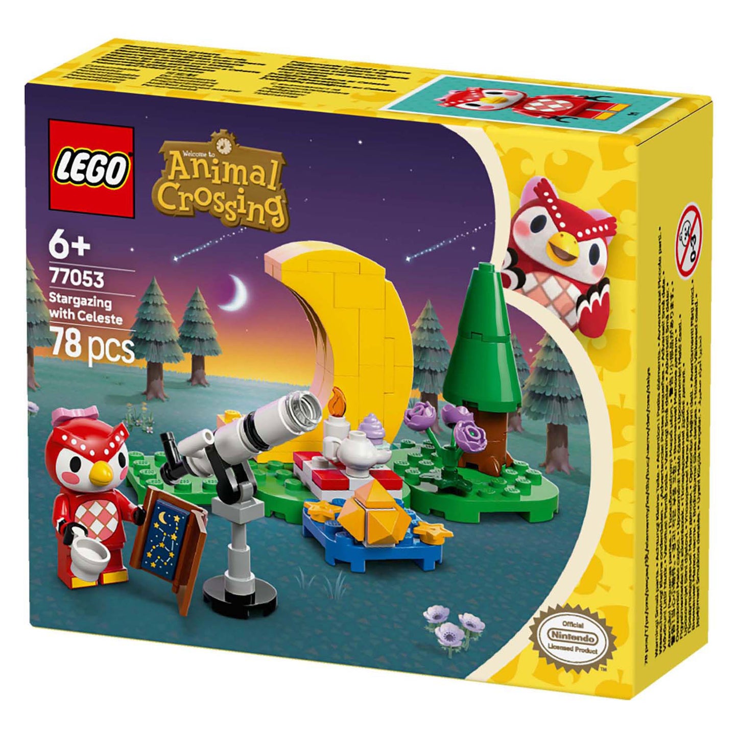 Lego Lego Animal Crossing 77053 Starling con Celeste