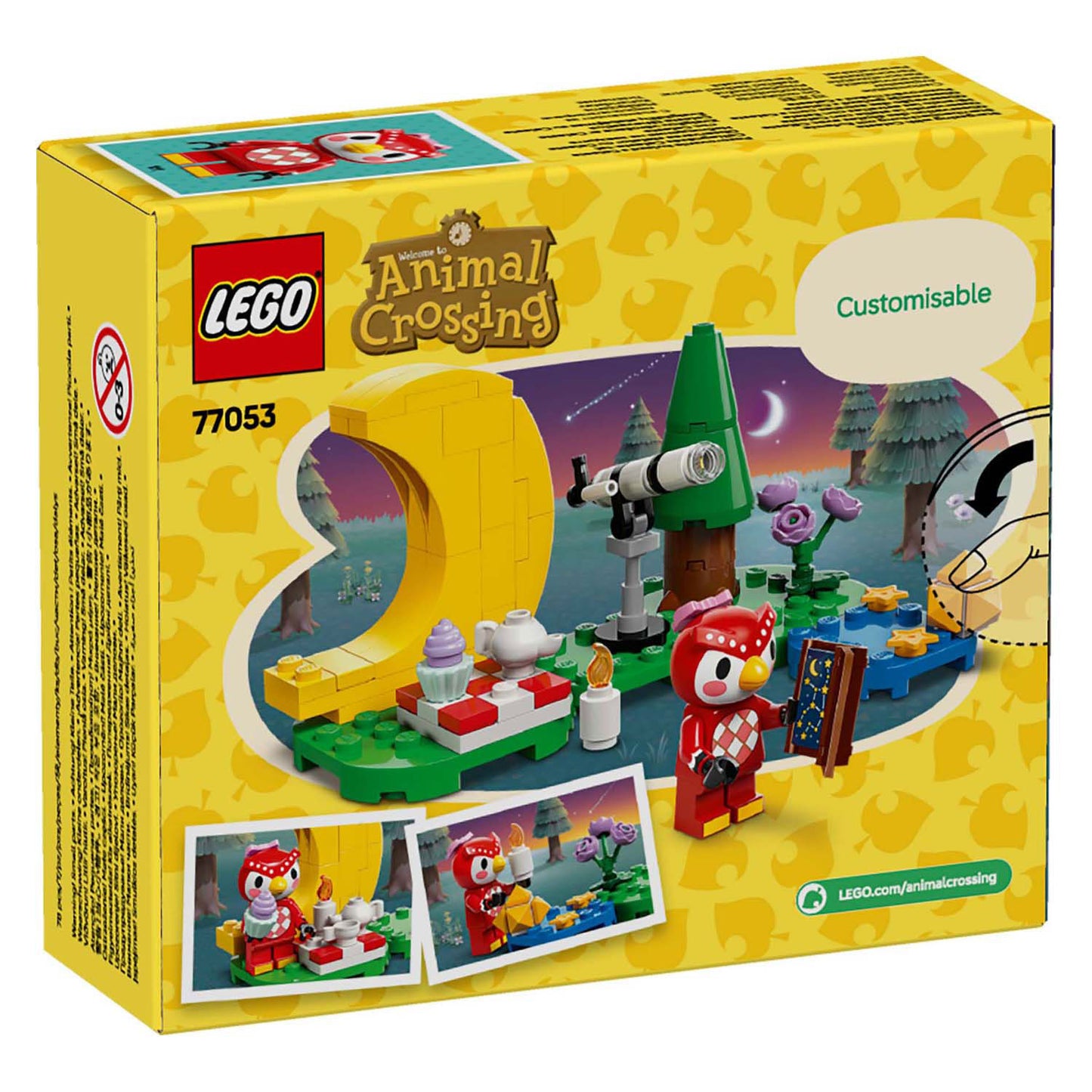 Lego Lego Animal Crossing 77053 Starling con Celeste
