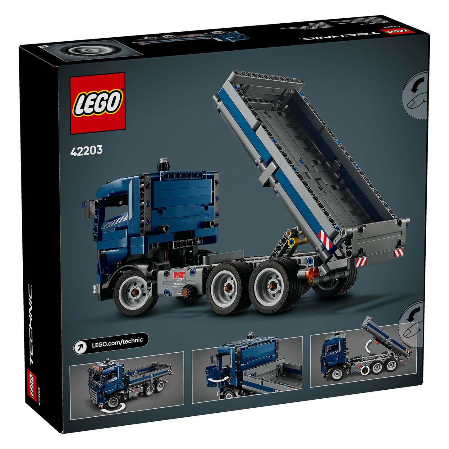 LEGO Technic 42203 Truck con función de inclinación