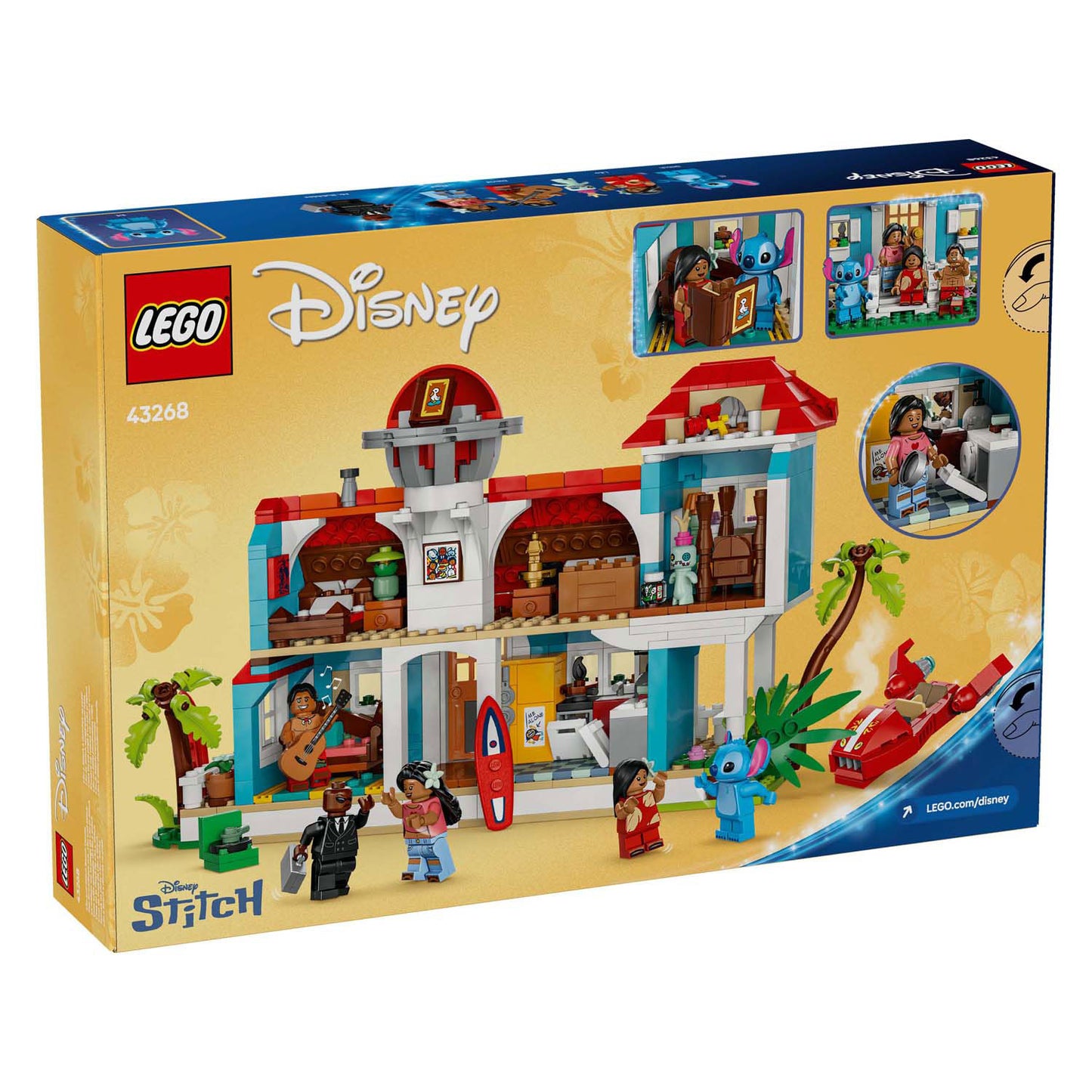 LEGO Disney 43268 Lilo y Stitch Strandhuis
