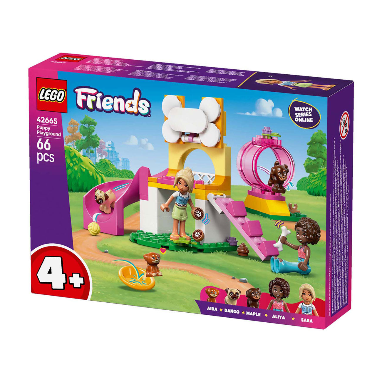 Lego friends hondenspeeltuin rollenspel bouwpakket - 42665