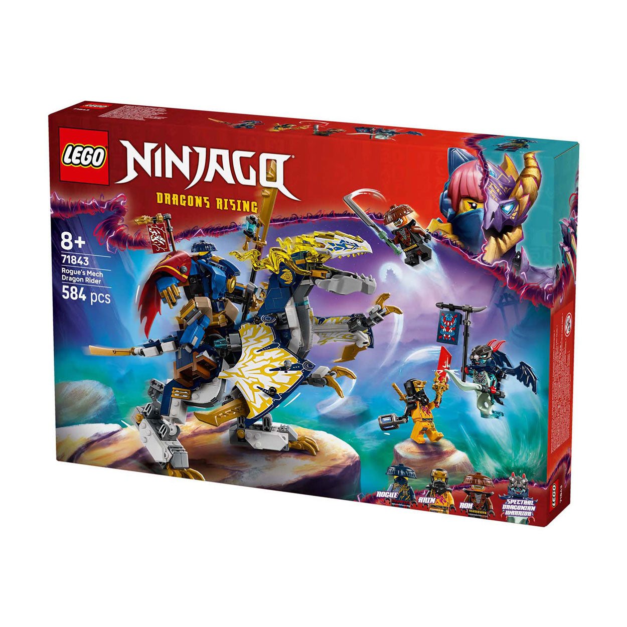 LEGO 71843 Ninjago Rogue's Mecha Driver