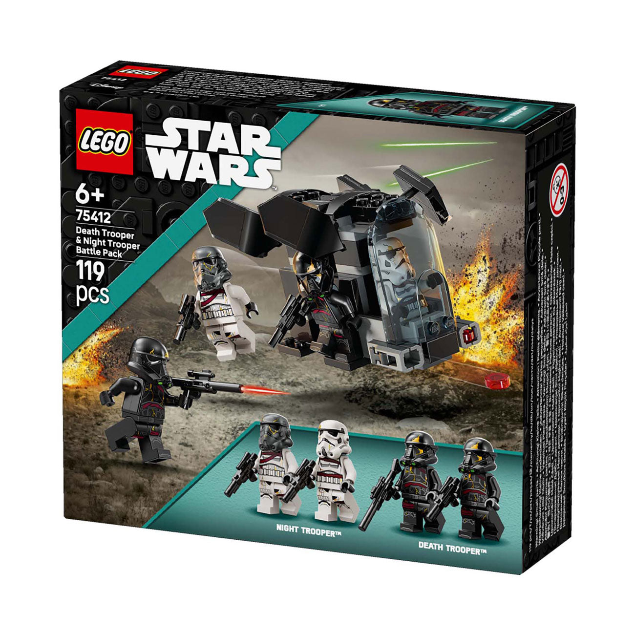 Lego 75412 Star Wars Death Trooper e Night Trooper Battle Pack