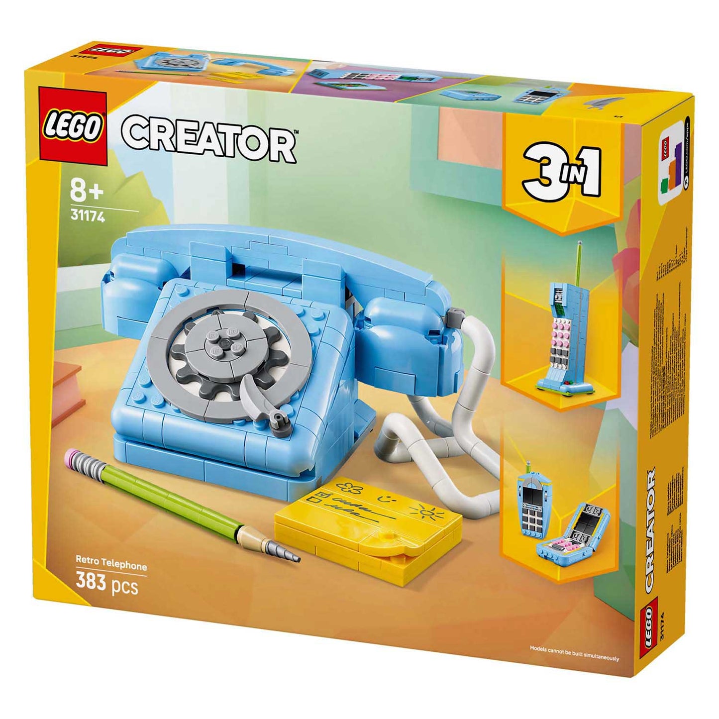 Telefono retrò Creatore Lego 31174