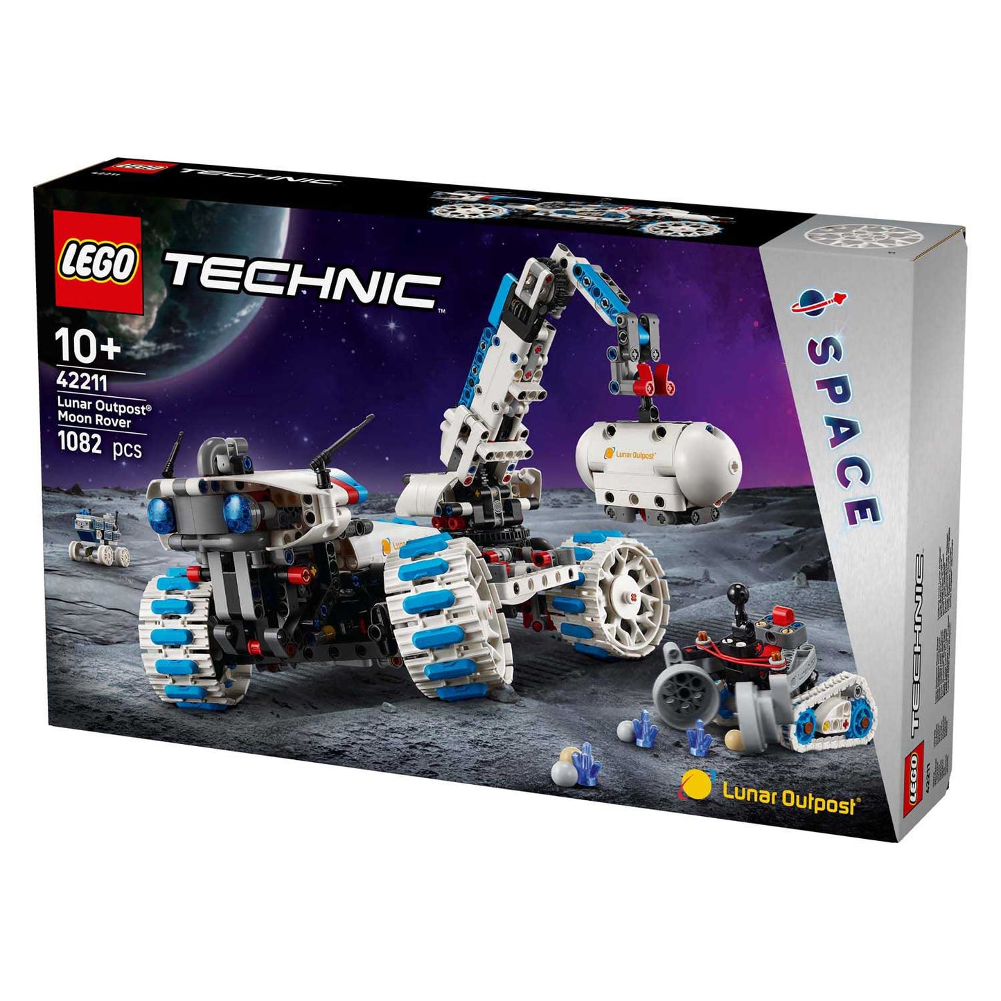 Lego Technic 42211 Lunare Outpost Maanrover Space Vehicle