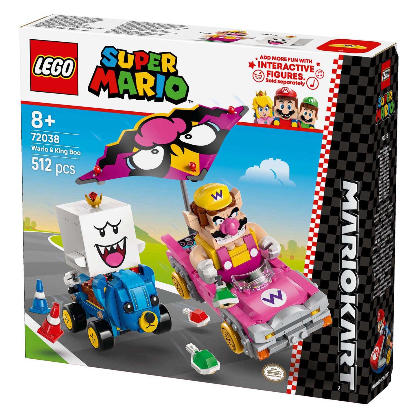 Lego Super Mario 72038 Wario e King Boo